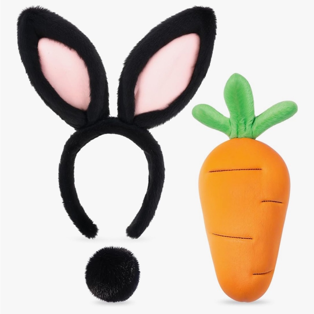 🥕 NWT bundle of Easter bunny ears (4 in total)